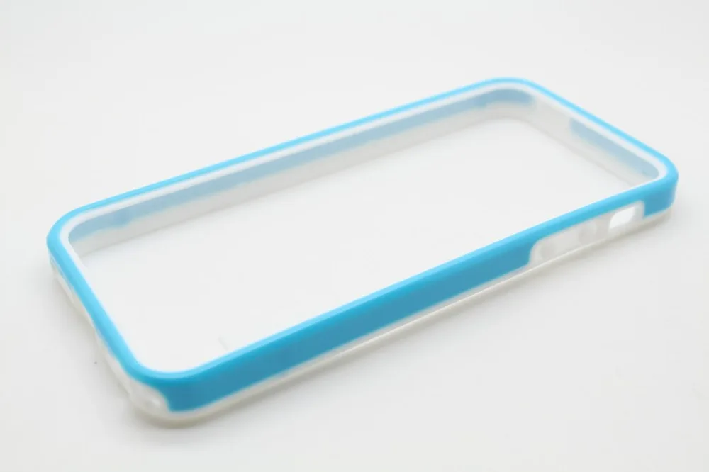 New Adorable For iPhone 5 5S 5G TPU Rubber Gel Transparent Frame Bumper Case Protective Phone Cover Free Shipping O240 |