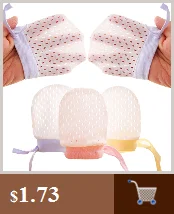 Детские перчатки из органического хлопка, зимние варежки для новорожденных, теплые детские перчатки с защитой от царапин для мальчиков и девочек от 0 до 6 месяцев, 515