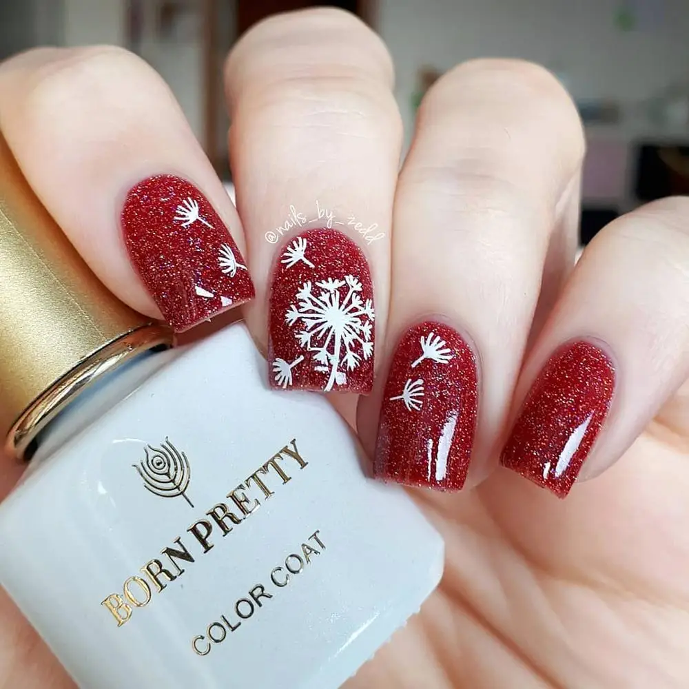 BORN PRETTY гель для ногтей 6 мл мерцающий Блестящий цветной Серебряный Сияющий