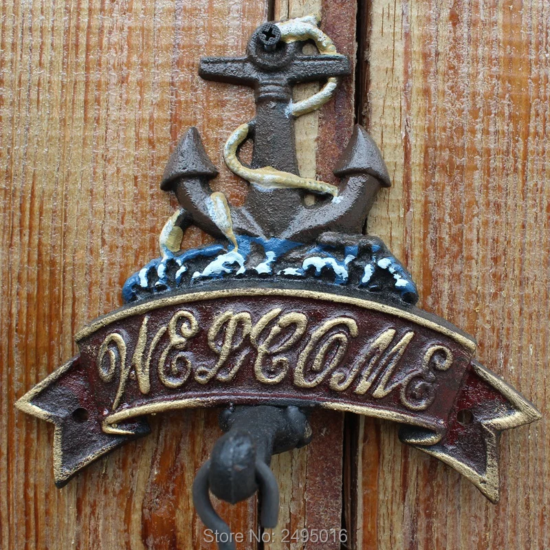 Чугунный звонок для входной двери античный дверной украшение внутренний и