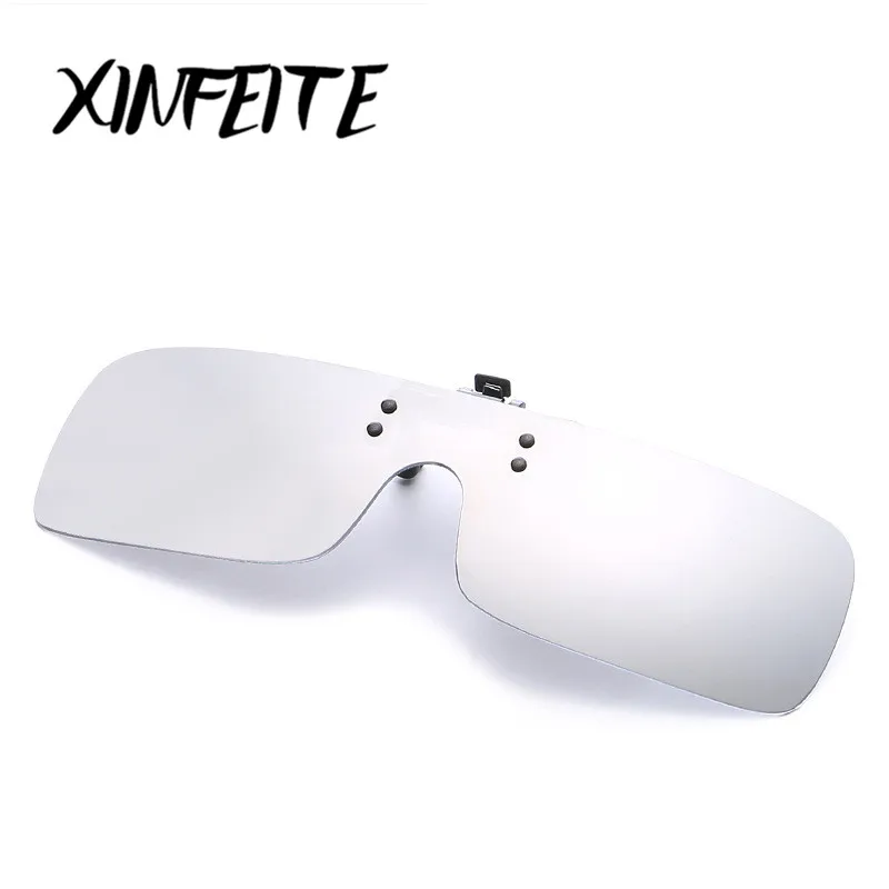 Xinfeite 2018 мода поляризованный клип на оправы Солнцезащитные очки для женщин Óculos