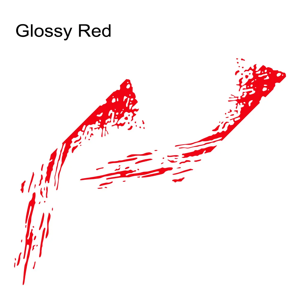 Glossy Red Спортивные Автомобильные Боковые дверные наклейки Автомобильная виниловая пленка наклейки Стайлинг тюнинг автомобильные аксессуары для Ford Ranger внедорожный Универсальный пикап - Название цвета: Glossy Red