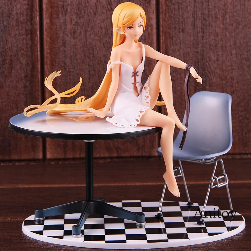 Bakemonogatari фигурка Oshino Shinobu 12 лет Ver. 1/8 масштаб предварительно окрашенная фигурка ПВХ Коллекционная модель игрушки