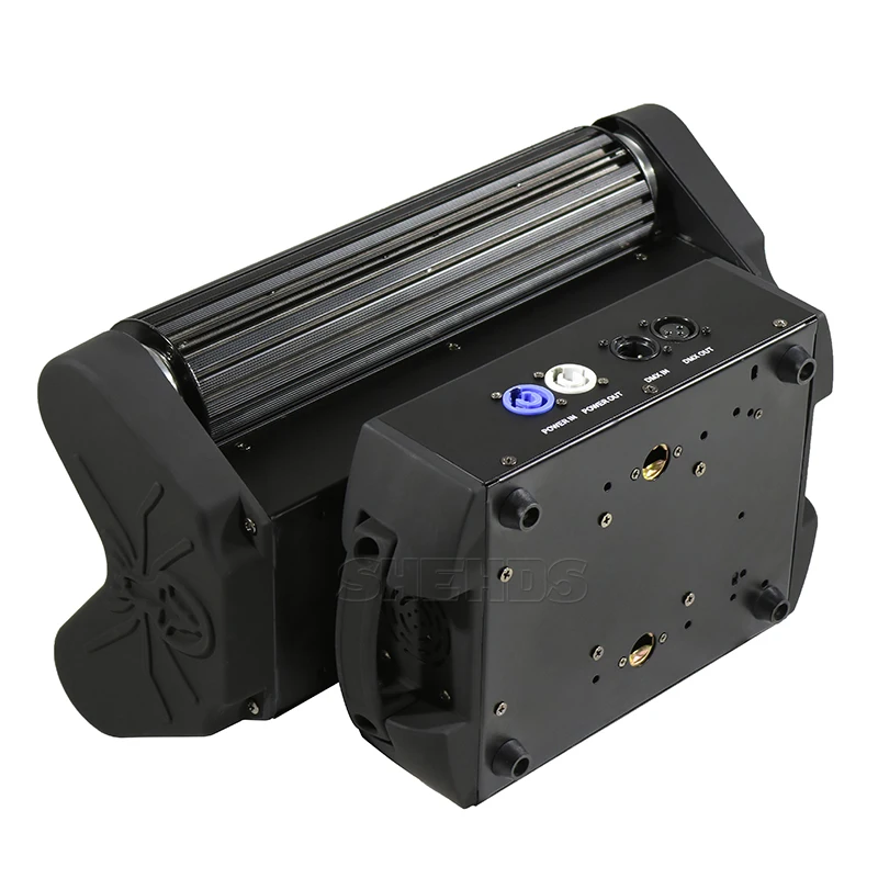 Светодиодный прожектор 8x10 Вт RGBW движущаяся головка светильник 8 глаз Quad DMX512 луч светильник Рождественский ФЭСТ DJ диско бар вечерние светильник