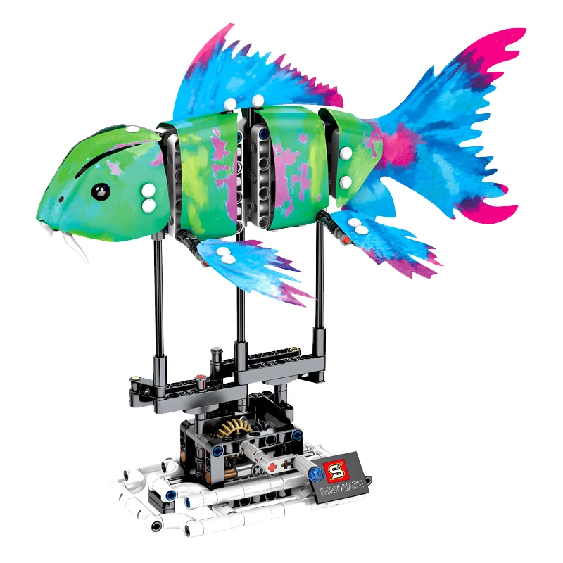 Creator FORMA Ink Koi Skin/Koi/Splash Koi Skin/Shark Skin Technic строительные блоки игрушки для детей с
