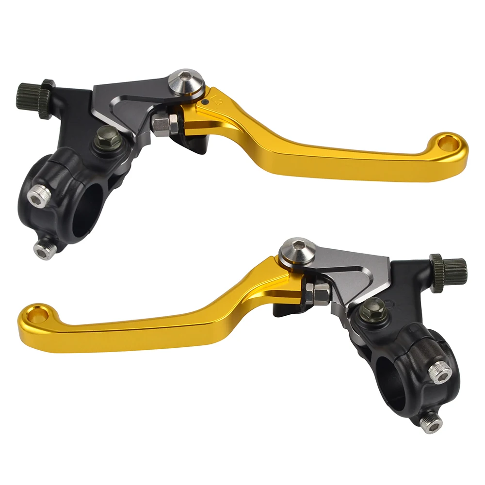 Короткий рычаг сцепления тормоза для Honda Suzuki Kawasaki Yamaha 50 60 80 100 125 175 185 200 250 370 400 450 465