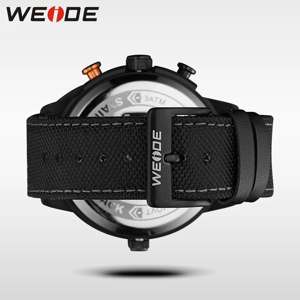 WEIDE 2017 новые спортивные черные модные и повседневные автоматические карманные