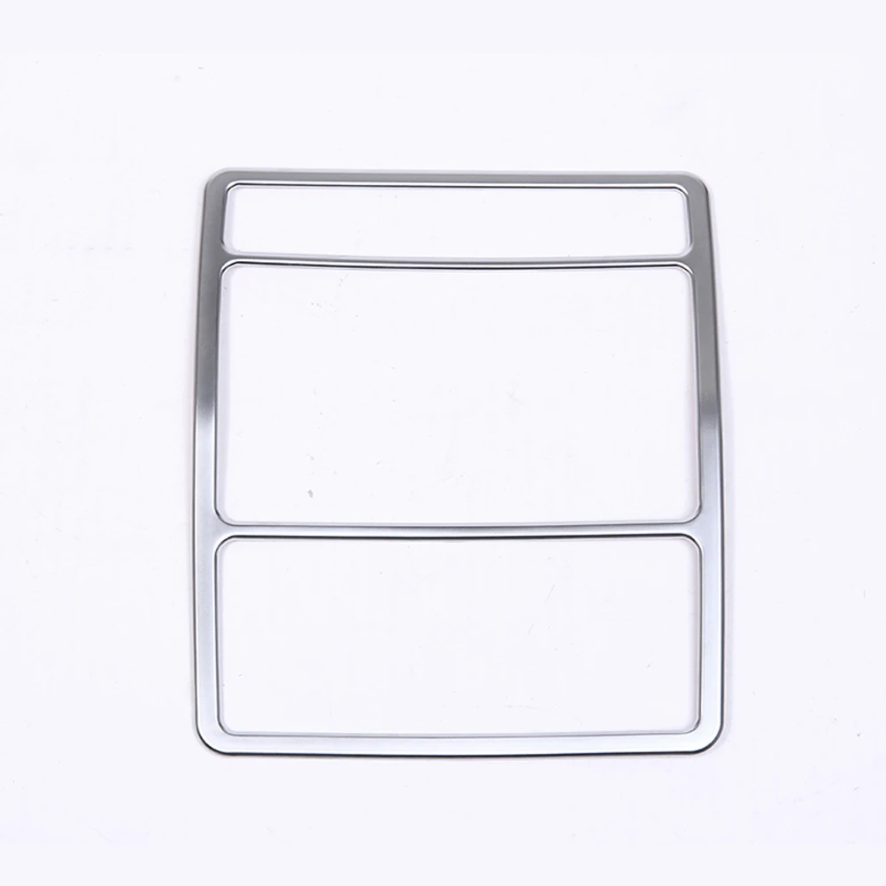 Серебристый Chrome Car Accessories Roof Reading Light Decorative Frame Trim for Land Rover Discovery Sport Range Rover Evoque - Название цвета: Серебристый