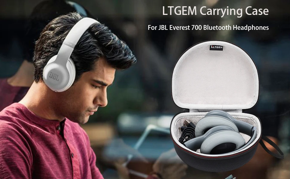 Жесткий чехол LTGEM для JBL Everest 700/300 E45BT E55BT беспроводные наушники с Bluetooth|Дорожные