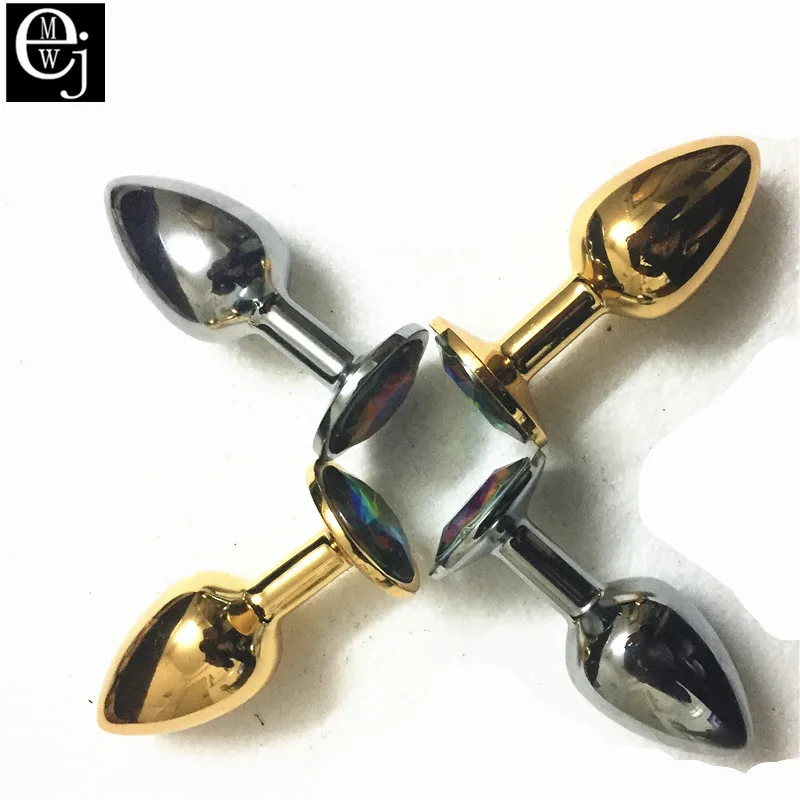 EJMW секс маленькие размеры Металлические анальные игрушки Анальная пробка из