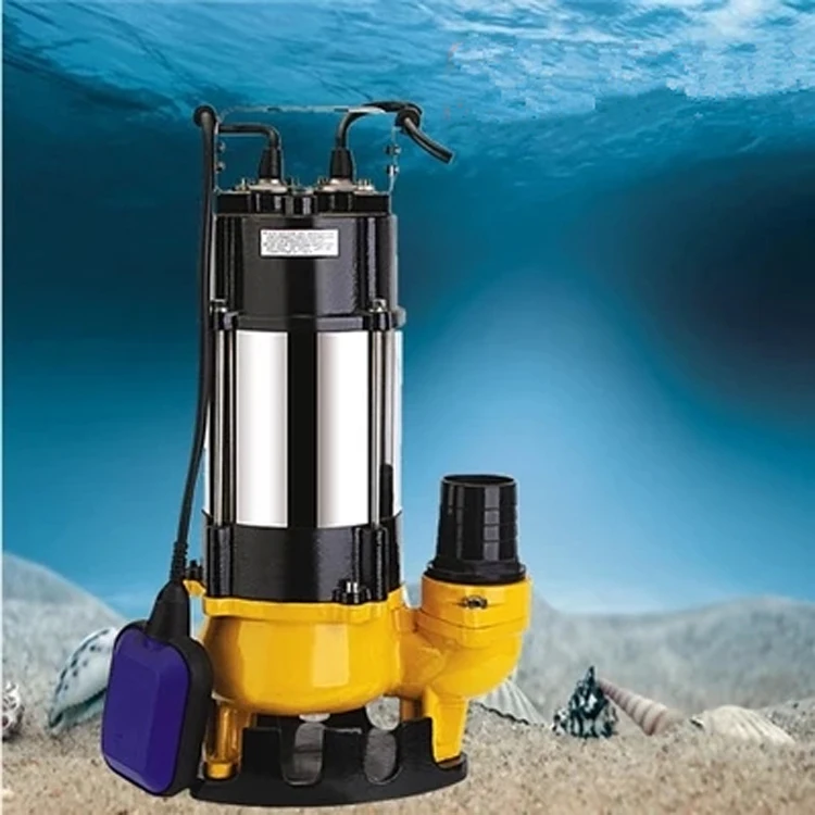 Погружной канализационный насос большой емкости без засоров погружной для