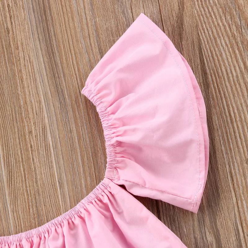 Модный повседневный пуловер с коротким рукавом лепестком и открытыми плечами