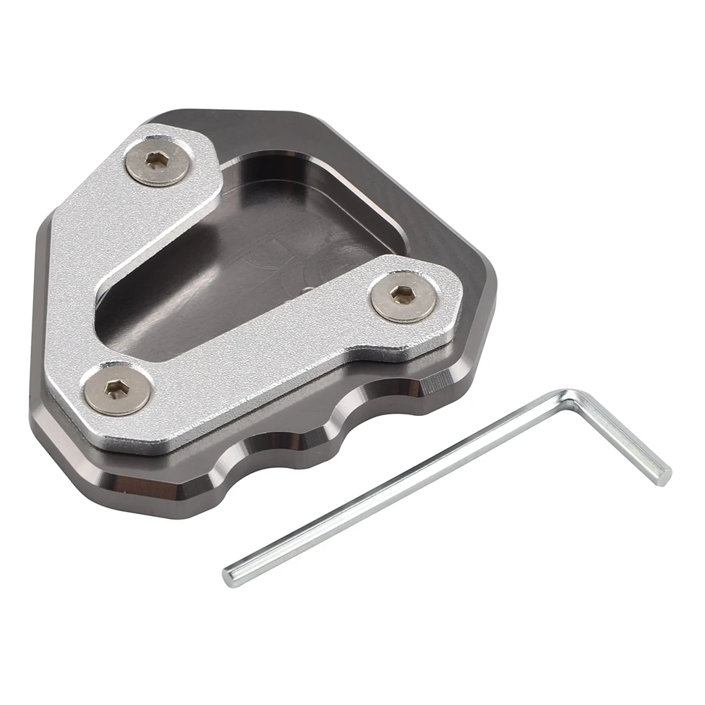 Titanium Kickstand Сторона подставка Pad увеличить расширение опорная пластина для KTM 1290 Super Duke GT 1290 Superduke GT 2013 - Цвет: Titanium
