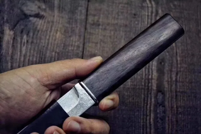 2019 кованые Дамасская сталь VG10 уличный кемпинг тактический Ножи Blade ebony ручка