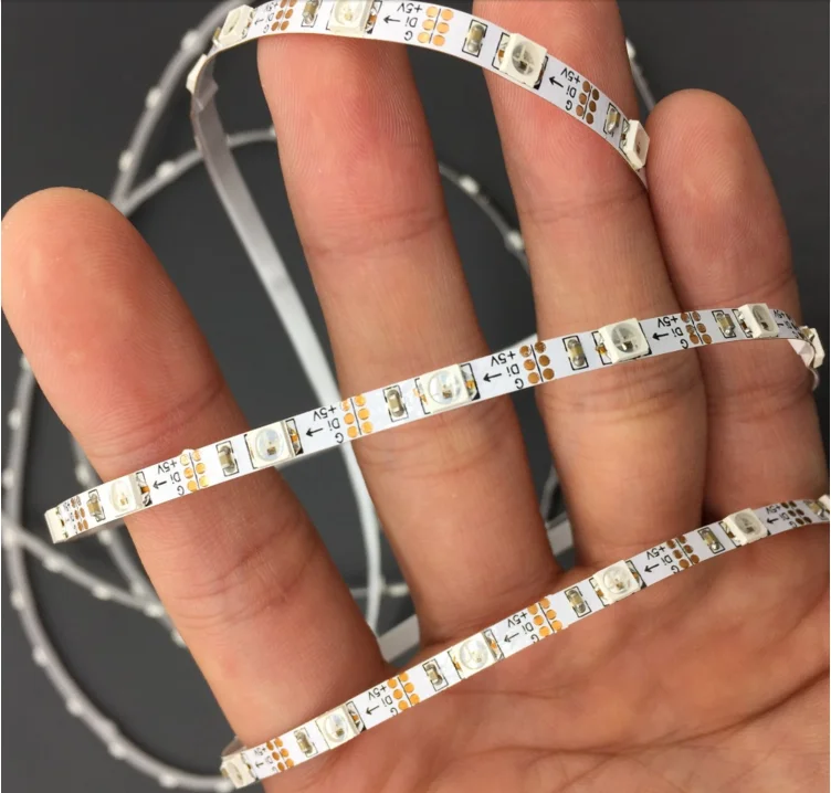 1 м 2 sk6812 3535smd 4 мм белая светодиодная лента 60led/m не Водонепроницаемая ip30 dc 5v | Лампы