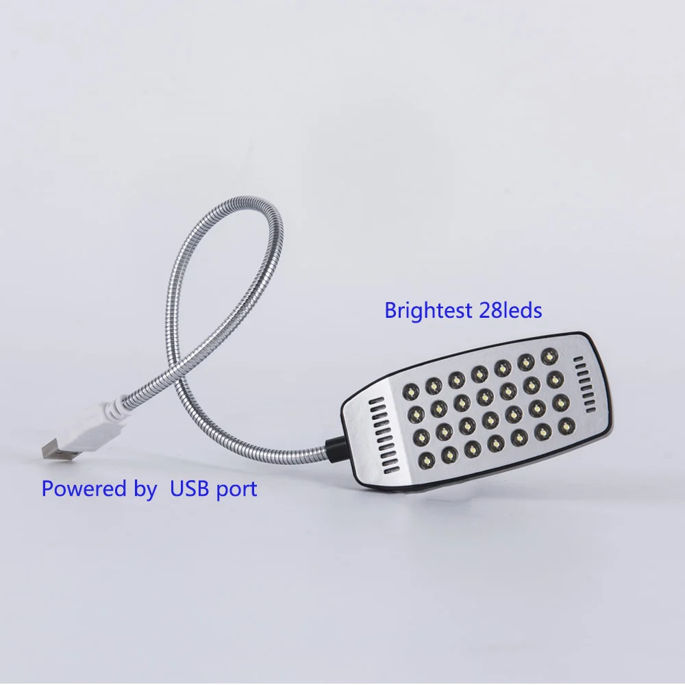 New Arrival 4 Colors reading lamp LED USB Book light Ultra Bright Flexible for Laptop Notebook PC Computer | Лампы и освещение