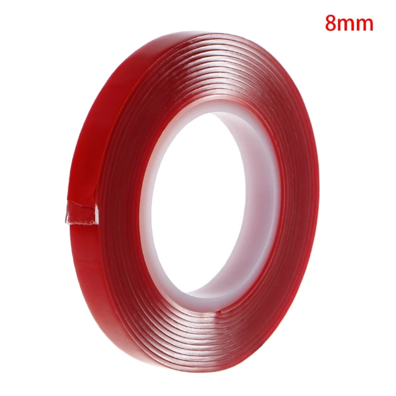 8mm 2 м Акриловая Двухсторонняя клейкая лента ультра высокопрочная Монтажная лента - Цвет: 8mm
