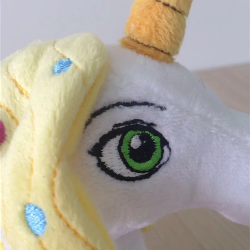 Белый Единорог плюшевые игрушки чучела фигурка животных Детские куклы 36 см|unicorn