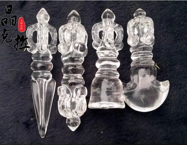 Seiko резной натуральный белый кристаллический бриллиант ваджра колокольчик adder