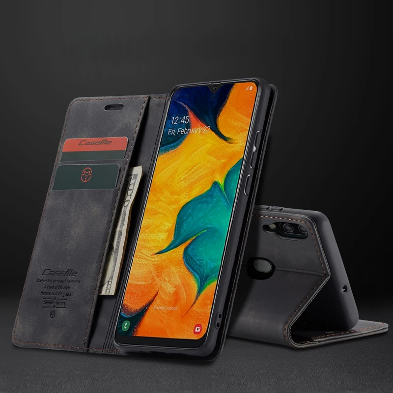 Чехол для телефона Sansung Galaxy A20 A30 A40 в винтажном стиле с автоматическим