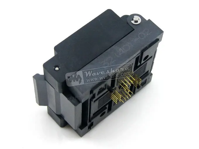 QFN32 MLP32 MLF32 QFN 32 (40) BT 0.5 02 Enplas 5x5 мм 0 5 Шаг IC тестовый ожога в гнездо с заземлением|socket