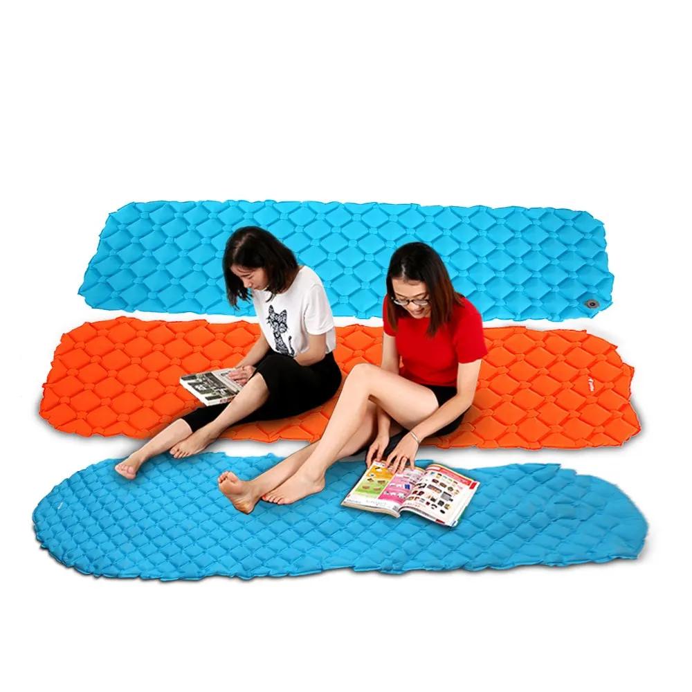 

Outdoor Inflatable Cushion Sleeping Bag Mat Inflatable Sleeping Pad Camping Mat Backpacking Camping Travel Air Cell Sleeping Pad