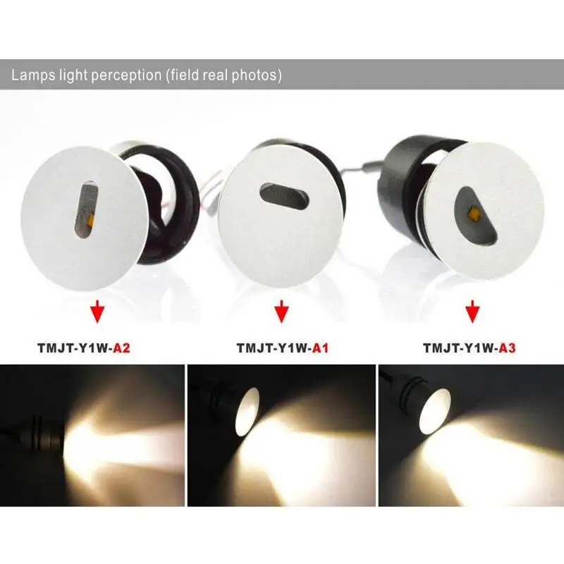 Встраиваемый настенный светильник для ступенек лестницы 12 шт. уличное