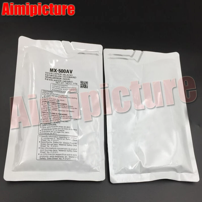 Для Sharp 453 453U 503 503U 4528 4528U MX 500CV M363 M363U 363 черный порошок разработчика 2*310 г/лот|Детали