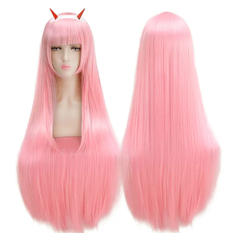HSIU DARLING in the FRANXX Zero Two Cosplay Wig код 002 карнавальный костюм парики для Хэллоуина