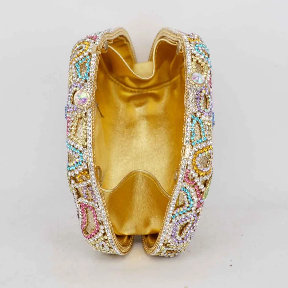 Роскошная сумка-клатч KHNMEET с бриллиантами и стразами Женский дизайнерский