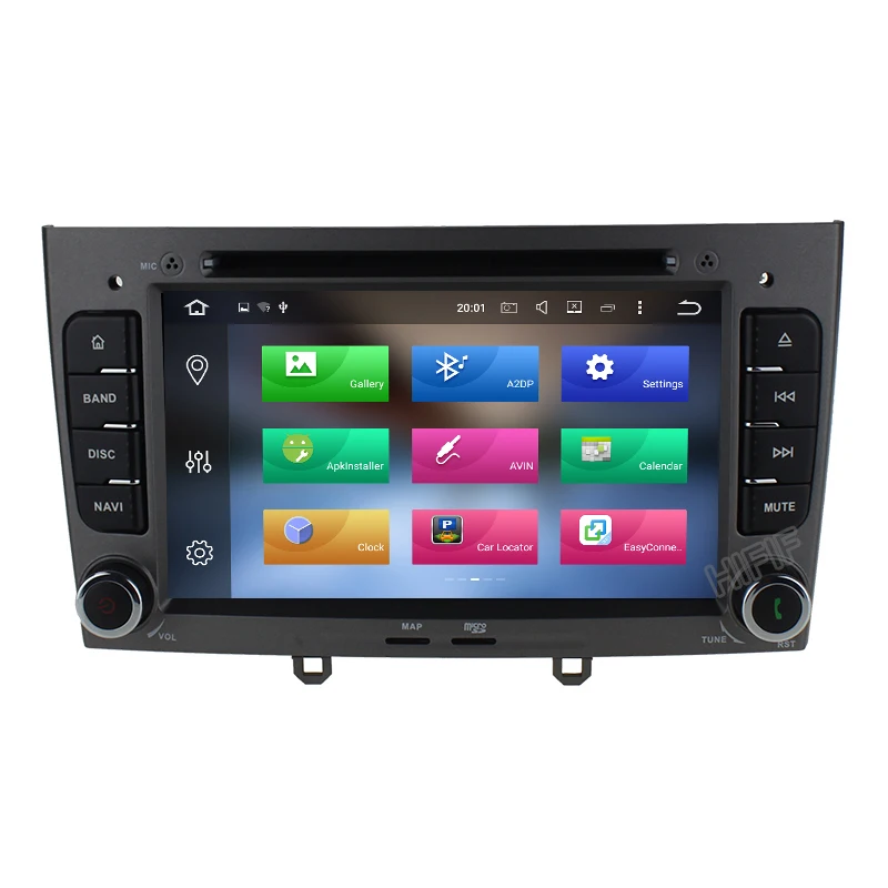 PX6 DSP 8 Core Android 10 OS специальный автомобильный DVD для Peugeot 408 2010 2011 и 308 I (T7) 2008 с