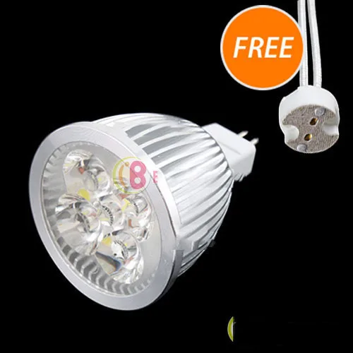 Dollarkey Economic for Benefit MR16 Warm White 5 LED Light Bulb Lamp Spotlight 5*1W &amp 2 X MR11 Halogen | Лампы и освещение