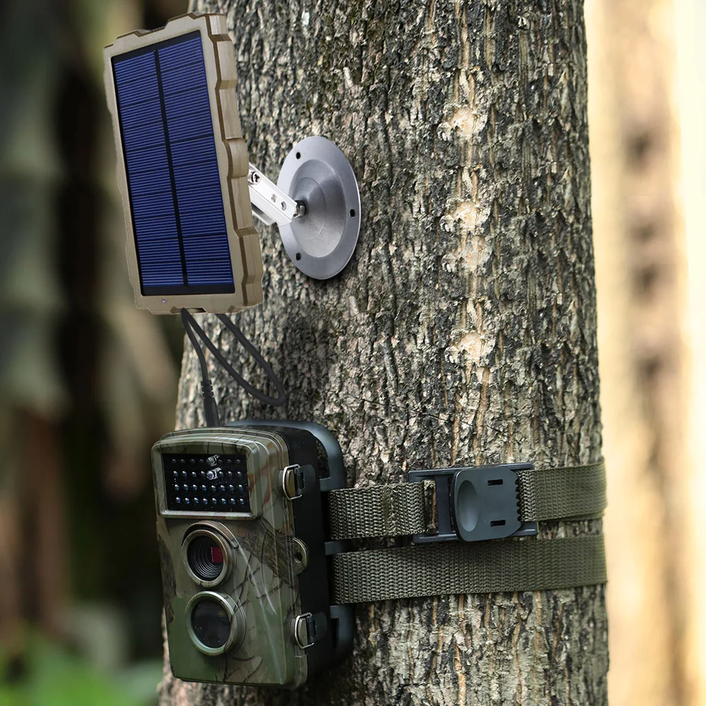 

Outdoor Hunting Camera Battery Solar Panel Power Charger External Panel Power for Wild Camera Photo-traps H801 H885 H9 H3 H501