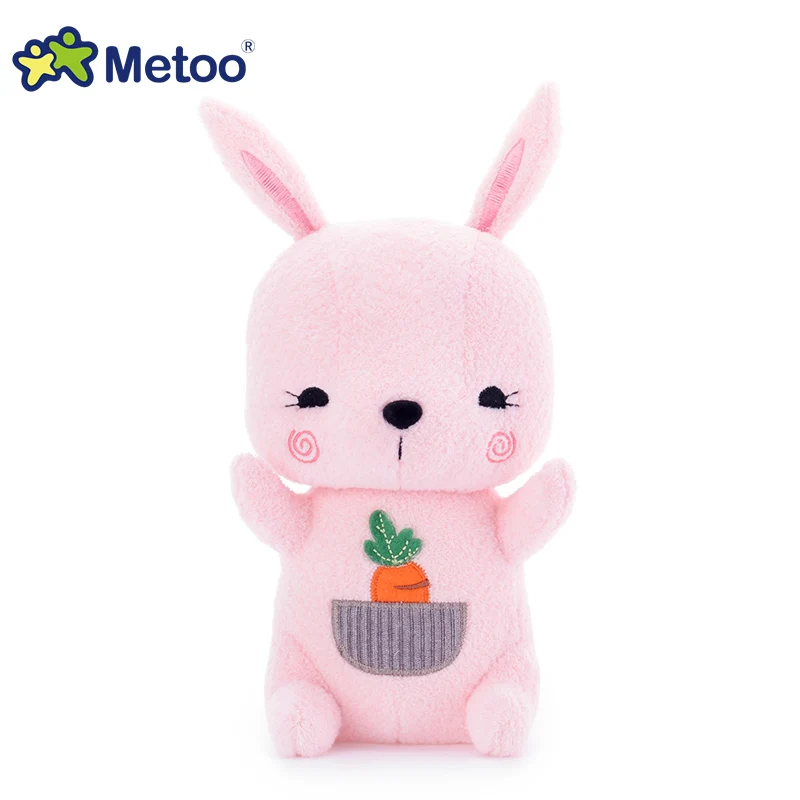 Metoo Angela плюшевые куклы детские игрушки для девочек подарок кружевной кролик