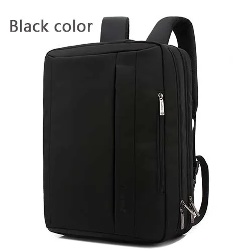 Black 5501 15 дюймовый рюкзак для ноутбука, сумка-трансформер для ноутбука, вместительная сумка через плечо для 17 17,3, многофункциональная Сумочка 5501 - Цвет: Black 5501