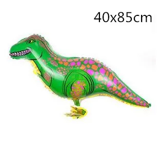 green dinosaur 1 шт., прогулочные воздушные шарики в виде животных, милые шарики для кошек, собак, кроликов, панды, динозавра, тигра, шары для домашних животных, вечерние шары для украшения дня рождения - Цвет: green dinosaur