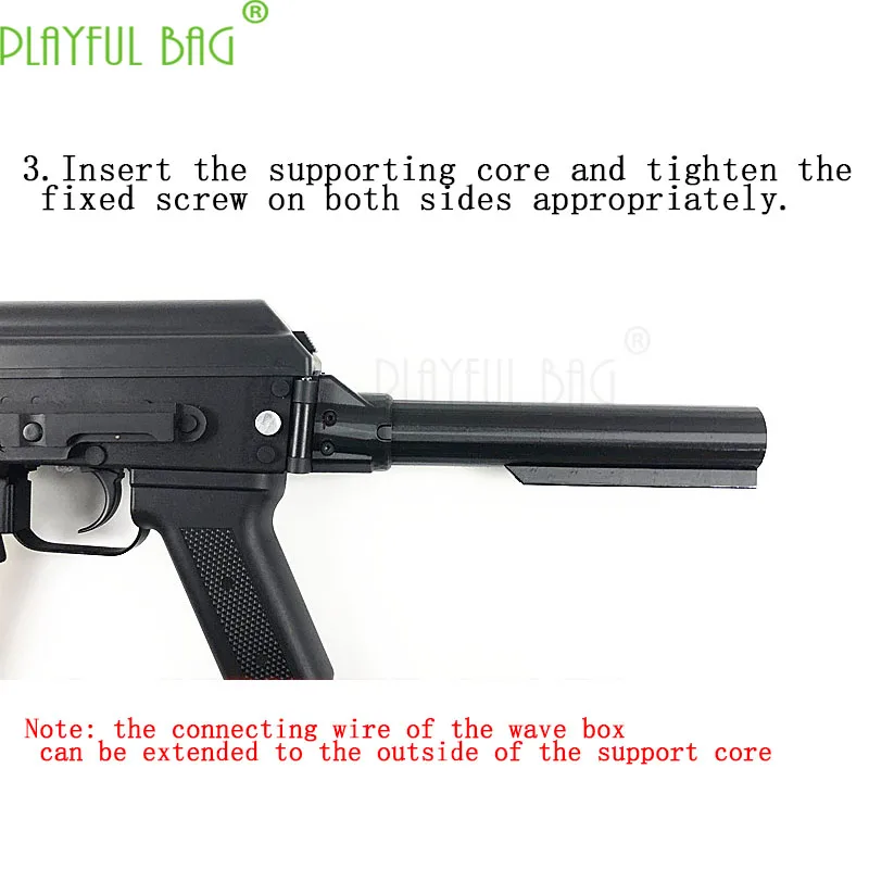 Открытый CS CP-AK105/74 Водяная бомба модификация Тактический защитить деревянный сердечник 3D печать внешний вид модифицированные аксессуары KJ27