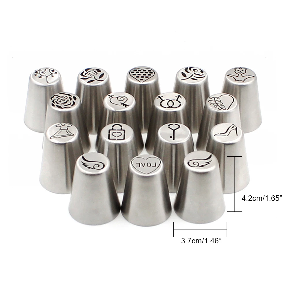 21 шт глазурь трубопроводов сопла и режущие инструменты для печенья мастики