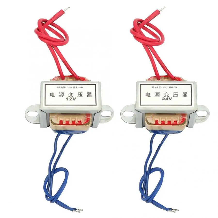 AC 12 V/24 V Выходное напряжение 5W вход 220V 50Hz Вертикальное Крепление одиночный силовой трансформатор устойчив к высокой температуре