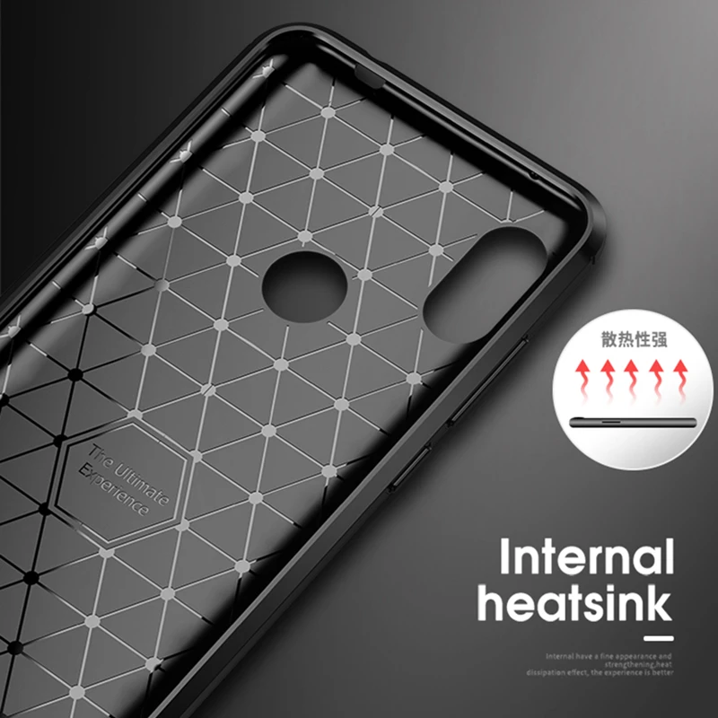 Чехол для Xiaomi Redmi Note 6 iPaky Pro силиконовый чехол из углеродного волокна матовая
