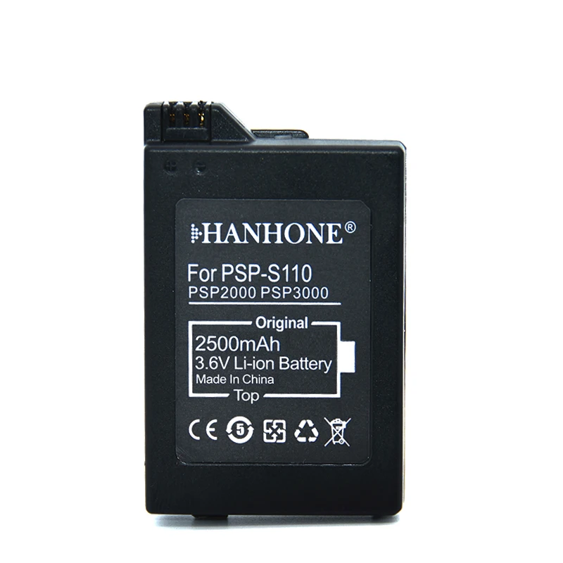 Аккумулятор для Sony PSP2000/PSP2001/PSP2004/PSP2008/PSP3000/PSP3001/PSP3002/PSP3004/PSP3008 аккумулятор PlayStation 2500