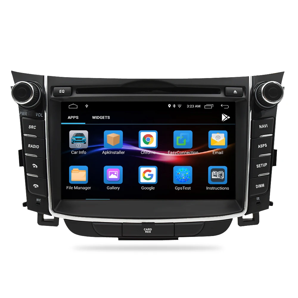 7 &quotips экран Android 9 0 автомобильный DVD радио плеер для hyundai i30 Elantra GT 2012 2016 2 Din видео gps