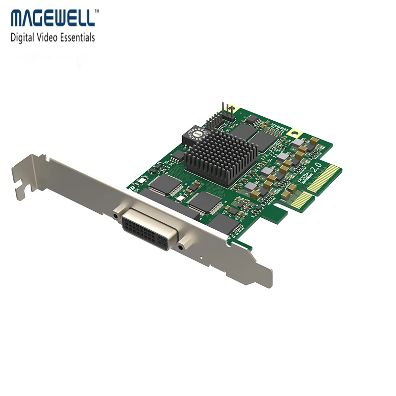 Magewell DVI 100 4K pro одноканальная карта захвата UHD + встроенное аудио|capture card|dvi capture carddvi