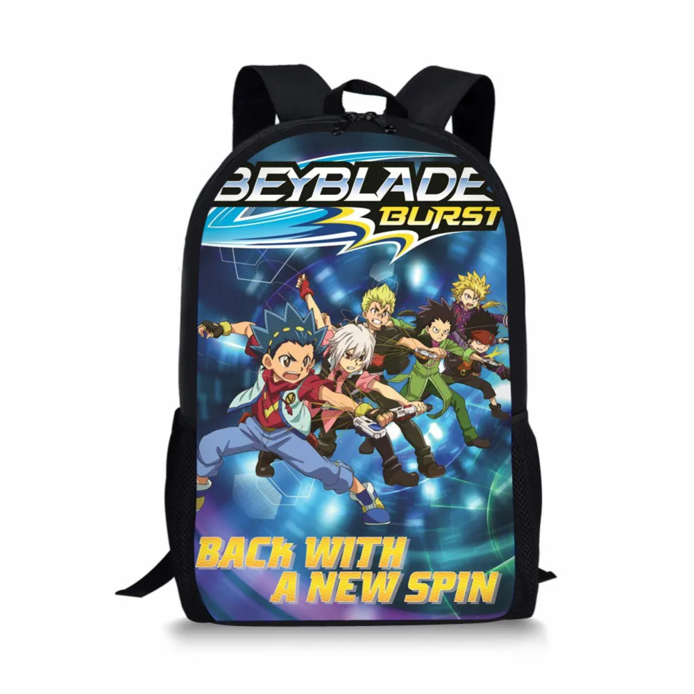 THIKIN Cartoon Beyblade Burst Printed Teenager Girls Boys School Bag 3pcs/set Students Book Schoolbag Backpack for Children | Багаж и