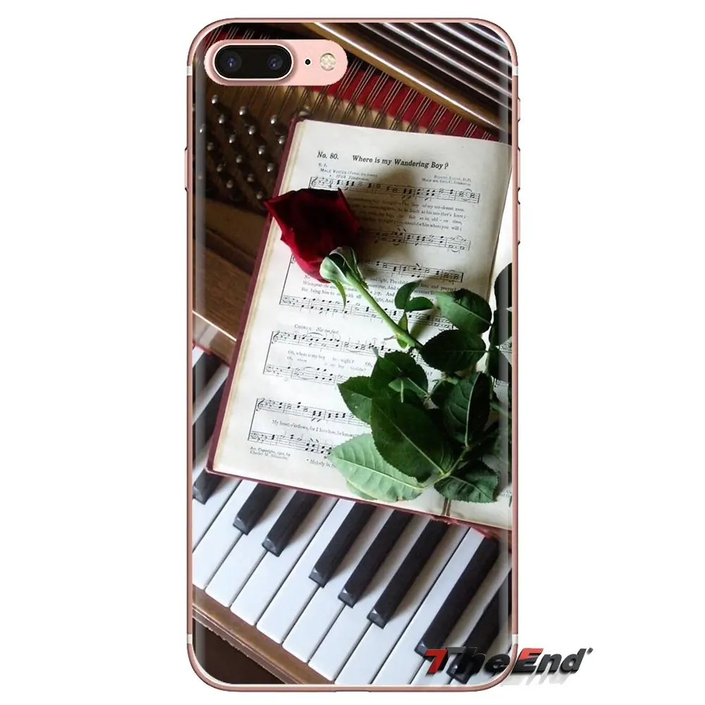 Мягкие прозрачные чехлы для Xiaomi Redmi 4A S2 Note 3 3S 4 4X 5 Plus 6 7 6A Pro Pocophone F1 I love piano |
