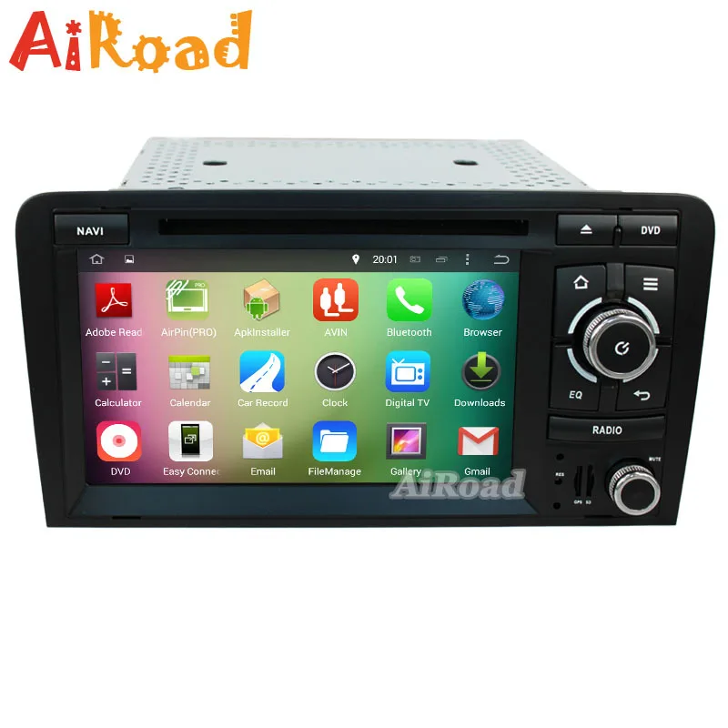 Kitkat RK3188 Quad Core 1024*600 Android 4.4.4 Автомобиля DVD GPS для Audi A3 в Автомобиле Развлечений