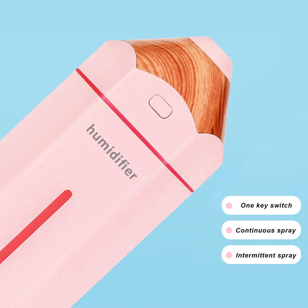 Новый Карандаш увлажнитель креативный мини ультразвуковой светодиодный