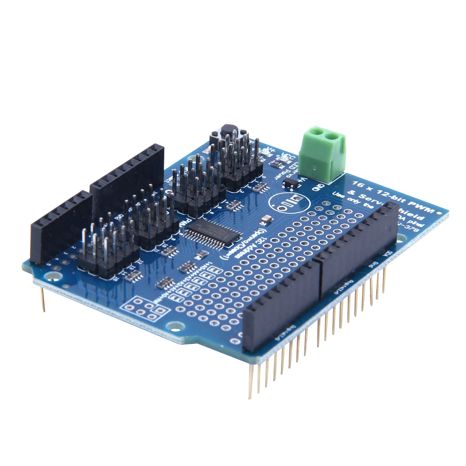 HW-378 16-канал 12-бит ШИМ/Servo Щит 16 дорога сервопривод модуль Прямая