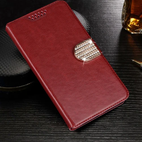 Из искусственной кожи Чехол кошелек чехол для Oukitel U17 K8 C5 U2 C5 Pro C4 C3 C2 U7 Max U22 Mix 2 K8000 K6 U7 Pro флип-чехол-книжка - Цвет: Red AZ Diamond