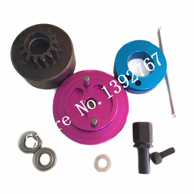 1 комплект маховик Clutchbell 14T зуб колокол сцепления и шариковые подшипники 10*5*4 мм